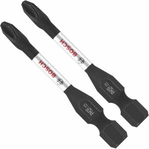 BOSCH ITDPH2R202-2 pc. Driven 2 In. Impact Phillips® #2R (reduced) Power Bits