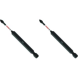 BOSCH ITPH335B 10-Pack 3-1/2 In. Phillips #3 Impact Tough Screwdriving Power Bits(3-1/2 Inch (Pack of 2))