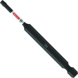 BOSCH ITSQ26B 10-Pack 6 In. Square #2 Impact Tough Screwdriving Power Bits(3-1/2 Inch (Pack of 1))