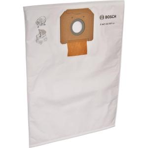BOSCH VB090F 5-Pack Fleece Filter Bag for use with VAC090 Dust Extractor, 9-Gallon, White