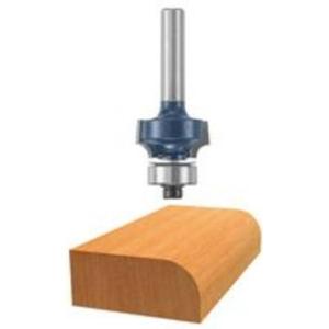 Bosch 1/8-Inch Radius Roundover Two flutes Router Bit with Ball Bearing