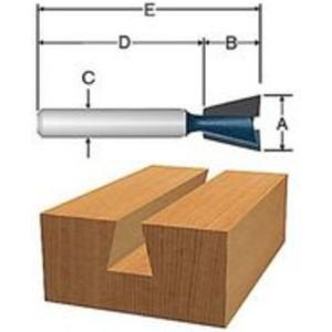 Bosch 84703MC 14° x 1/2 in. Carbide-Tipped Dovetail Router Bit