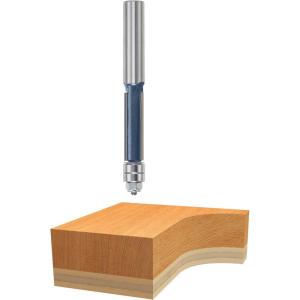 Bosch 85602M 1/2 in. x 1-1/2 in. Carbide Tipped 3-Flute Templet Trim Bit