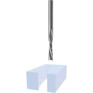 Bosch 85611M 1/4 in. Solid Carbide Double Flute Acrylic Router Bit