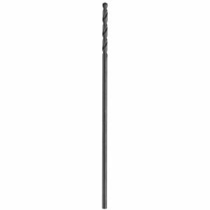 Bosch BL2743 1/4 in. x 12 in. Extra Length Aircraft Black Oxide Drill Bit(1 Count (Pack of 1))