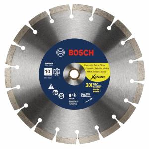 Bosch DB441C 4 in. Premium Segmented Rim Diamond Blade for Universal Rough Cuts(10 In.)