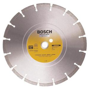 Bosch DB441C 4 in. Premium Segmented Rim Diamond Blade for Universal Rough Cuts(12 In.)