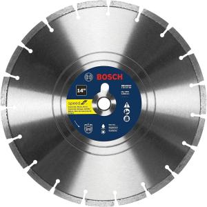 Bosch DB441C 4 in. Premium Segmented Rim Diamond Blade for Universal Rough Cuts(14 In.)