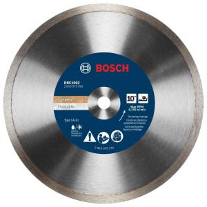 Bosch DBC0502 5 in. Premium Continuous Rim Diamond Wheel for Precise Cuts(10″ DIAMETER)