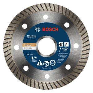 Bosch DBC0502 5 in. Premium Continuous Rim Diamond Wheel for Precise Cuts(4-1/2″ DIAMETER)
