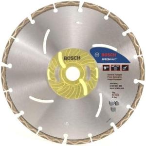 Bosch DBSW961 Speedwave 9″ Segmented Diamond Blade