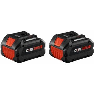 Bosch GBA18V80-2PK 18V CORE18V® Lithium-Ion 8 Ah High Power Battery, 2-Pack