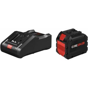 Bosch GXS18V-17N17 18V Starter Kit with (1) CORE18V® 12 Ah High Power Battery and (1) 18V 16 Amp Battery Turbo Charger