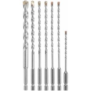 Bosch LBHXS7U 7 pc. Hex Shank Hammer Drill Masonry Bit Set