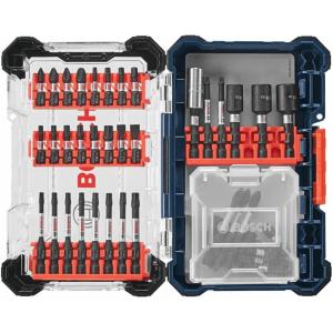 Bosch SDMSD45 45 pc. Driven Impact Screwdriving Custom Case Set(Assorted (Pack of 1))