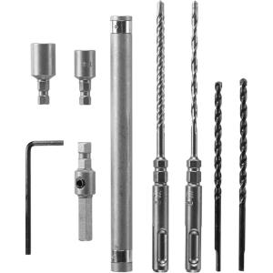 Bosch TCHC9 SDS-Plus® Universal Concrete Screw Installation 9 pc. Kit