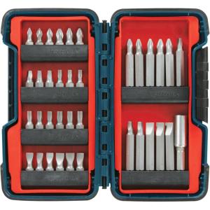 Bosch TS4036 Extra-Hard Screw Driving Bit Set with Compact Brute Tough Case, 36-Piece