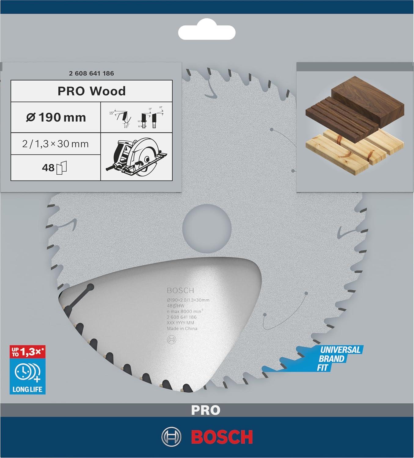 imageBosch 2608641186 Circular Saw Blade Top Precision Opwoh 748inx30mm 48T