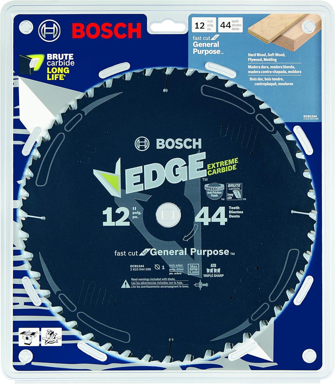 imageBosch CBCL518A 538Inch 18 Tooth ATB General Purpose Saw Blade with 58 Arbor12 Diameter