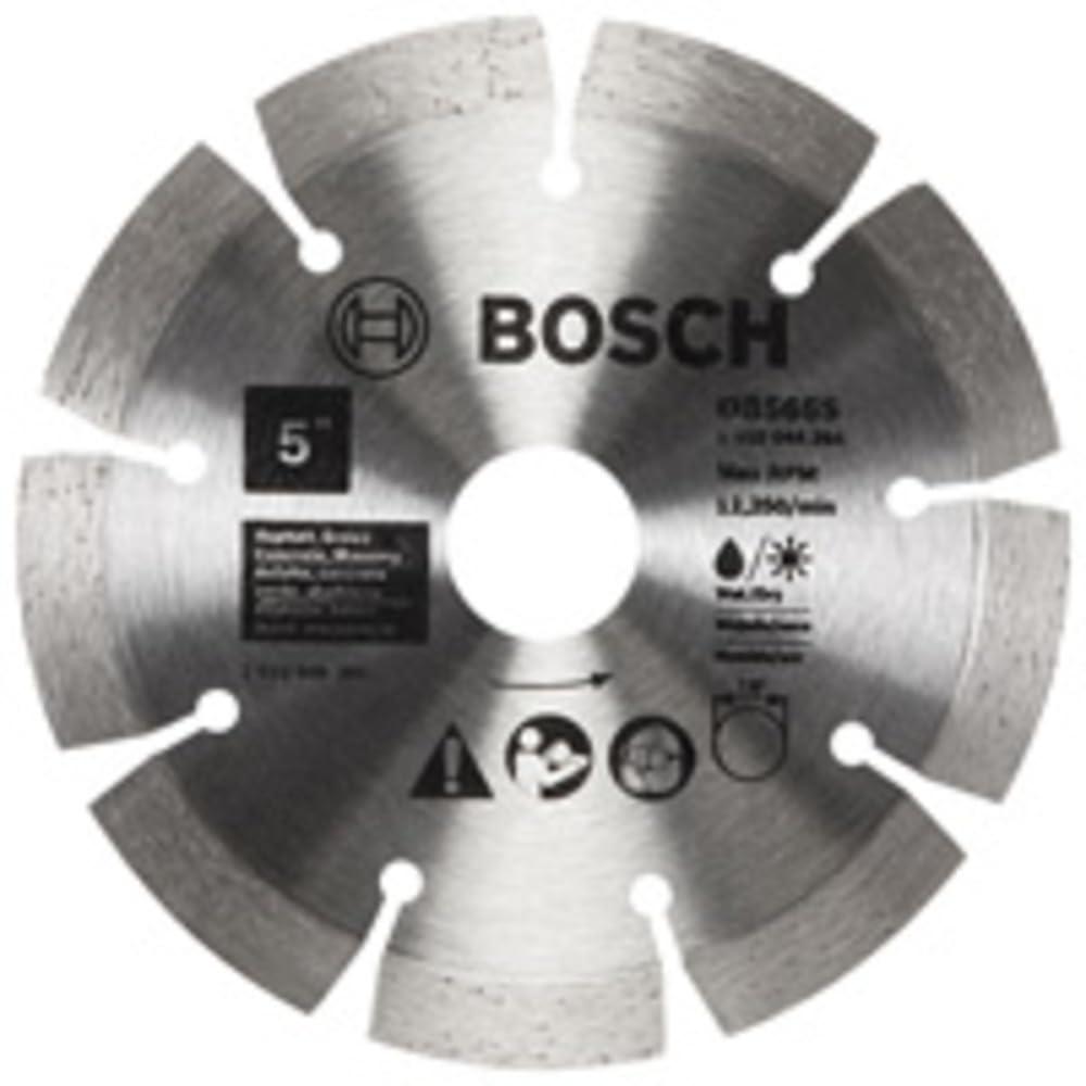 imageBosch DB441C 4 in Premium Segmented Rim Diamond Blade for Universal Rough Cuts5 In