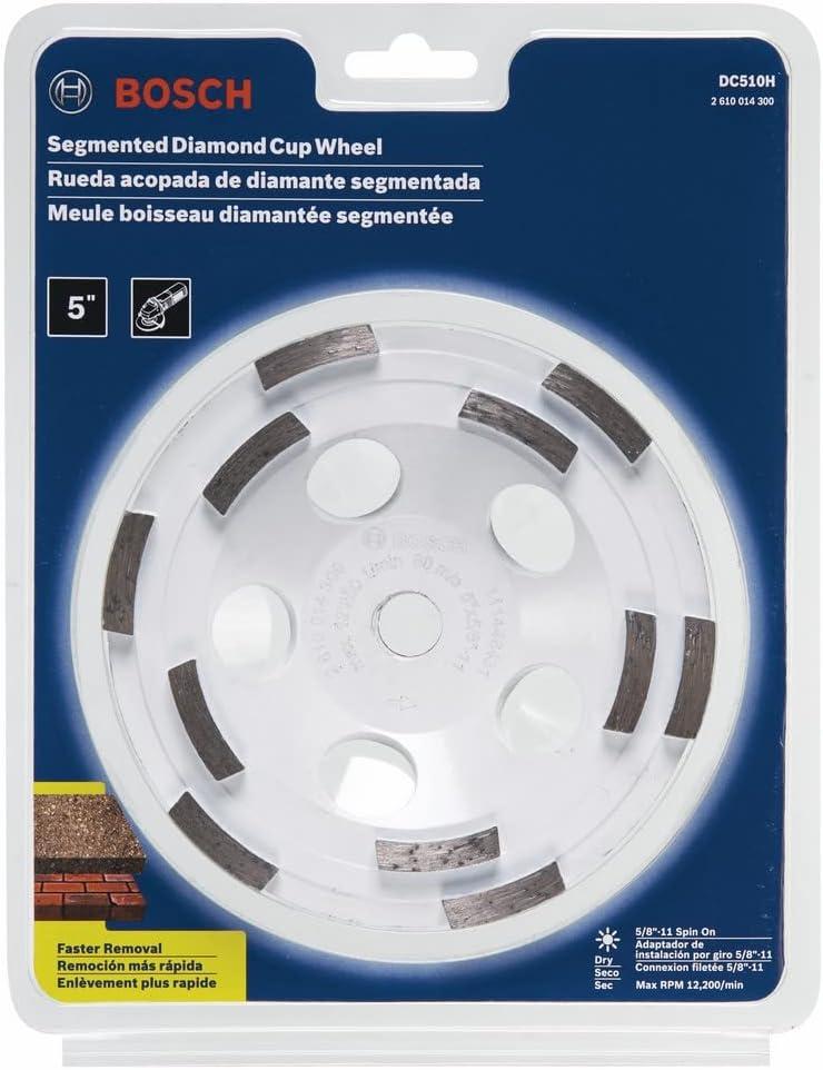 imageBosch DC510 5Inch Diamond Cup Grinding Wheel for Concrete