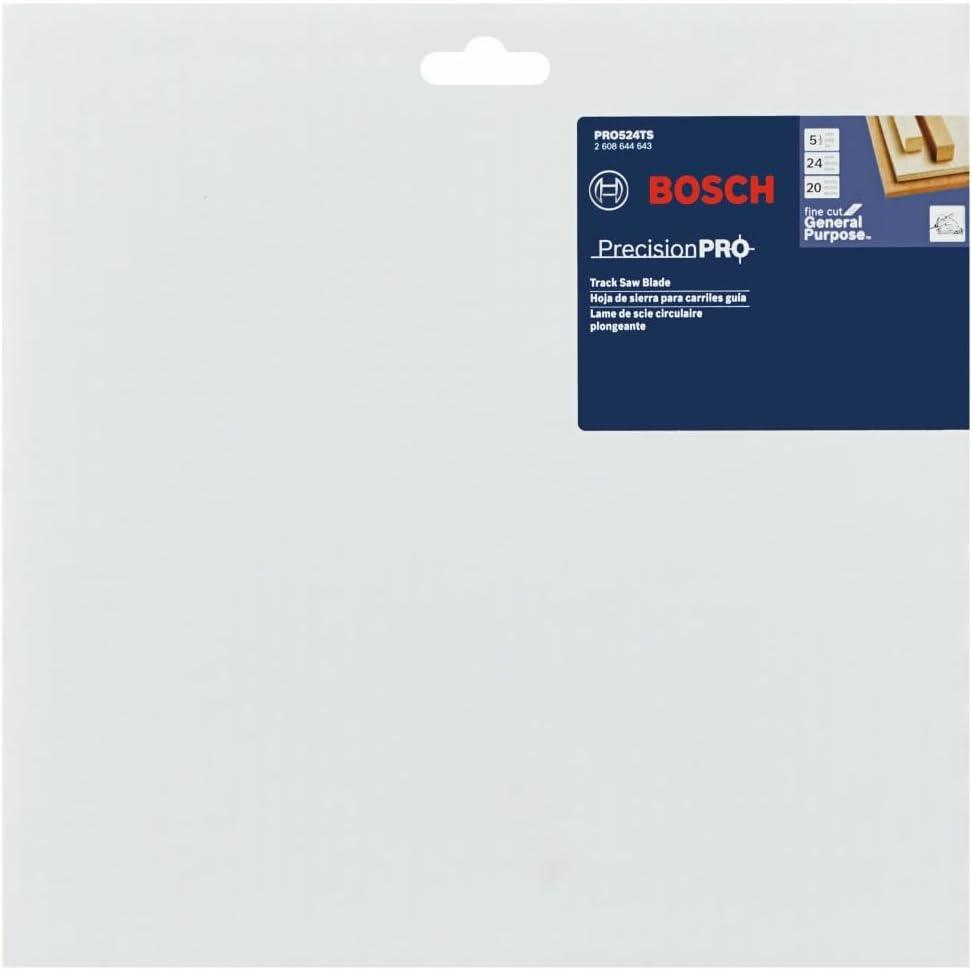 imageBosch PRO524TS 512 in 24Tooth Precision Pro Series Track Saw Blade