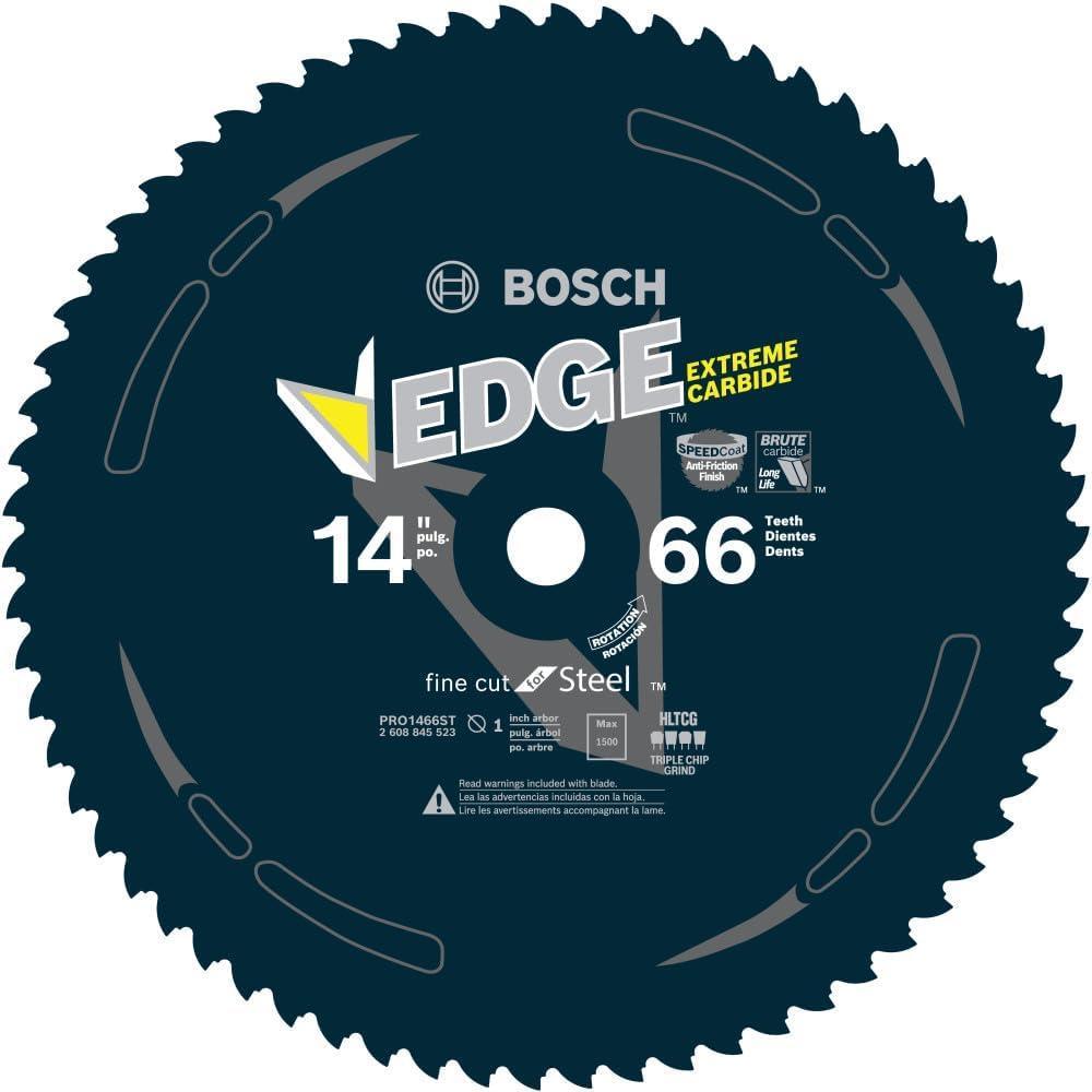imageBOSCH PRO1466ST Edge 14 in 66 Tooth Edge Circular Saw Blade for Ferrous Metal Cutting