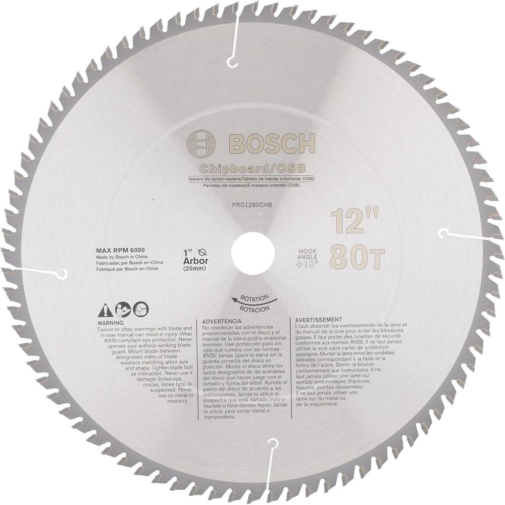 imageBosch PRO1280CHBB 12 80T HLTCG CHB Circular Saw Blade