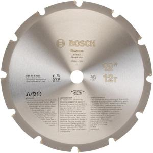 BOSCH PRO1212RES20B 12″ 12T 20mm RES TCG Circular Saw Blade