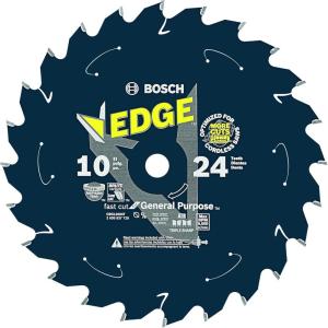 Bosch CBCL1024T 10 in. 24 Tooth Edge Cordless Circular Saw Blade for General Purpose
