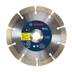 Bosch DB441C 4 in. Premium Segmented Rim Diamond Blade for Universal Rough Cuts(5 In.)