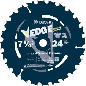 Bosch DCB724B3 3 pc. 7-1/4 In. 24 Tooth Edge Circular Saw Blades for Framing