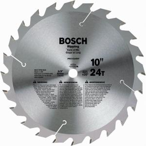 Bosch PRO1024RIPB 10″ 24T 5/8 FTG RIP Circular Saw Blade