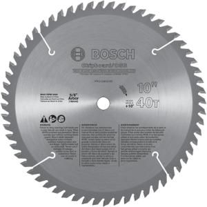 Bosch PRO1040CHBB 10″ 40T HLTCG CHB Circular Saw Blade