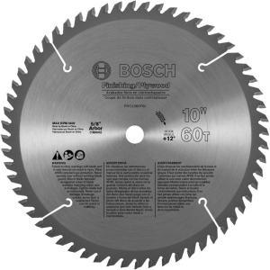Bosch PRO1060FINB 10″ 60T 5/8 ATB FIN Circular Saw Blade