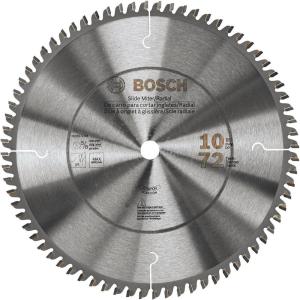 Bosch PRO1072SM 10 In. 72 Tooth Miter/Slide Miter Circular Saw Blade