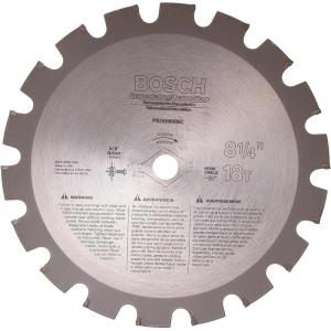 Bosch PRO82518NC 8-1/4 In. 18 Tooth Edge Circular Saw Blade for Nail Demolition
