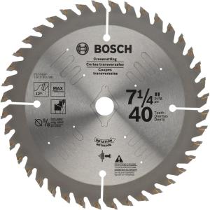 Bosch PS740GP 7-1/4 In. 40 Tooth Precision Series Circular Saw Blade