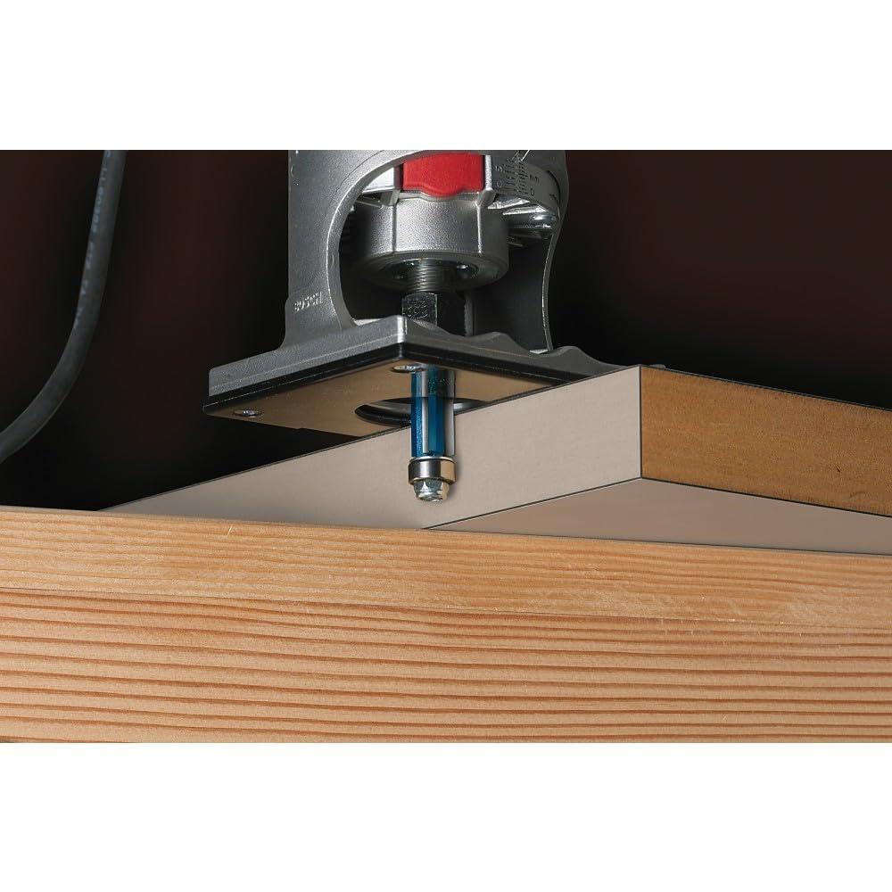 imageBosch 85407M 12 in x 2 in Carbide Tipped 1Flute Pilot Panel Straight Bit