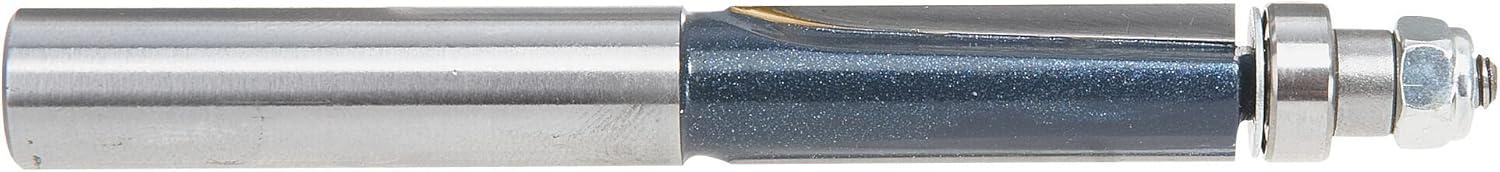 imageBosch 85601M 12 In x 112 In Carbide Tipped 2Flute Templet Trim Bit