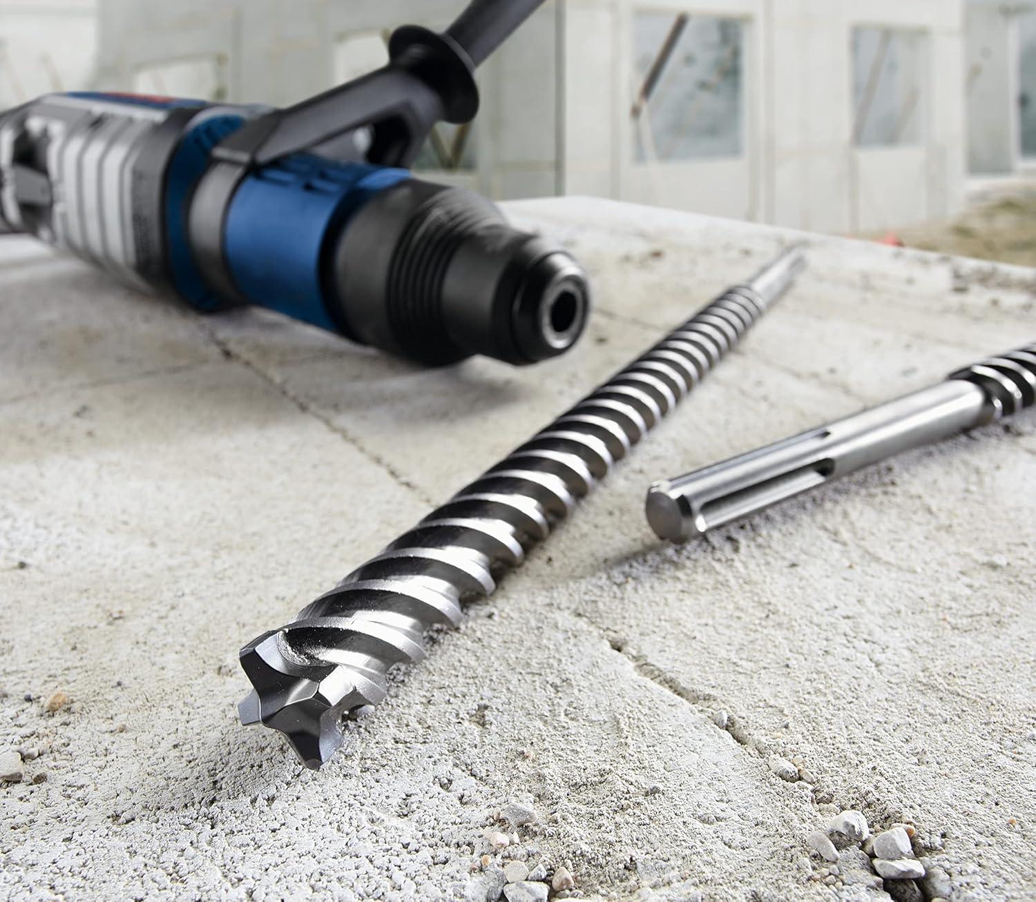 imageBosch HCFC5010 12 in x 8 in x 13 in SDSmax SpeedXtreme Full Head Carbide Rotary Hammer Drill Bit29 Length