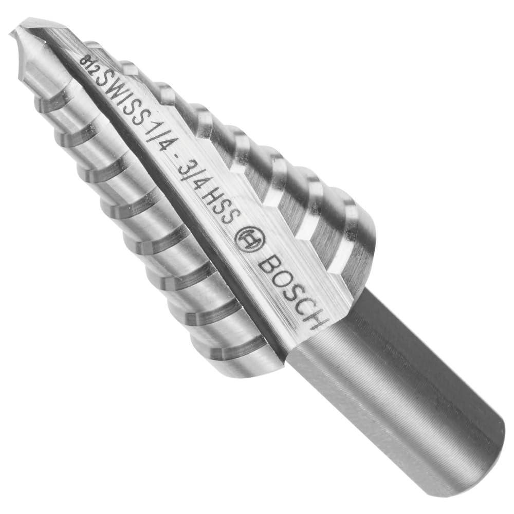 imageBosch SDC3 14 in to 34 in HighSpeed Steel Turbo Step Drill Bit