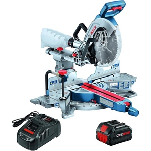 BOSCH GCM18V-10SDN14 PROFACTOR™ 18V 10 In. Dual-Bevel Slide Miter Saw Kit with (1) CORE18V® 8 Ah High Power Battery(w/ 18V 8 Ah Battery)