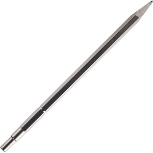 BOSCH HS1817 1-Piece 2 In. x 12 In. Scaling Chisel Tool Round Hex/Spline Hammer Steel(12 In.)