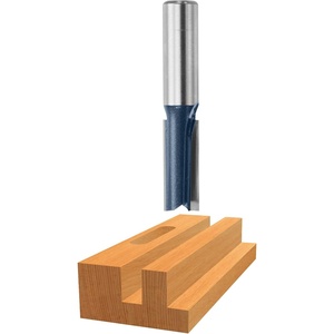 Bosch 85242M 1/2 In. x 1-1/2 In. Carbide Tipped 2-Flute Straight Bit