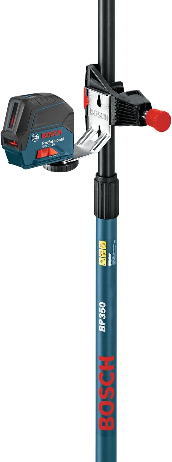 image:imageBOSCH BP350 Telescoping Pole with 14 Inch20 Laser Mount