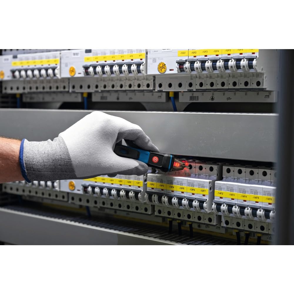 image:imageBOSCH GVD100015 Non Contact Voltage Tester Pen CAT IV 1000V Electrical Detector NCVT for Electricians