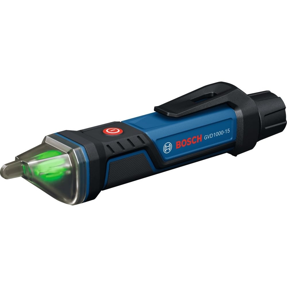 image:imageBOSCH GVD100015 Non Contact Voltage Tester Pen CAT IV 1000V Electrical Detector NCVT for Electricians