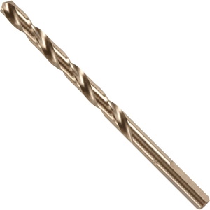 BOSCH CO14B 14-Piece Assorted Set with Included Case – Cobalt M42 Metal Drill Bits with Three-Flat Shank for Drilling Applications in Stainless Steel, Cast Iron, Titanium, and Light-Gauge Metal(1/4 x 4 in.)
