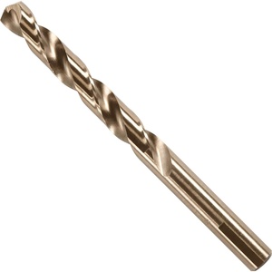 BOSCH CO14B 14-Piece Assorted Set with Included Case – Cobalt M42 Metal Drill Bits with Three-Flat Shank for Drilling Applications in Stainless Steel, Cast Iron, Titanium, and Light-Gauge Metal(1/2 x 6 in.)